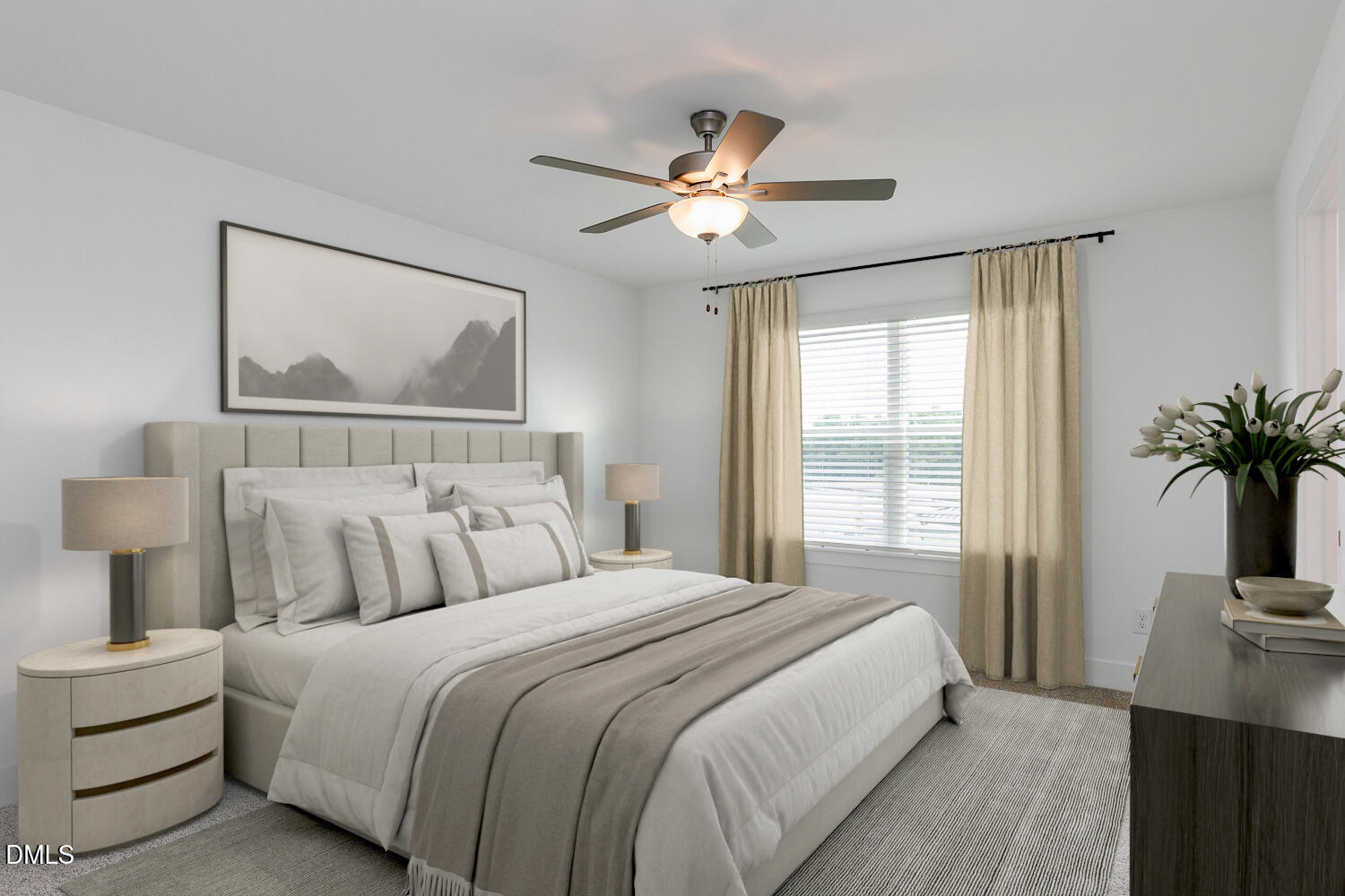 133 Silver Pne Drive Angier, NC 27501 - Photo 22 of 51 a bedroom with a large bed and a window