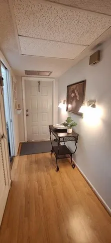 a view of a livingroom and dining room