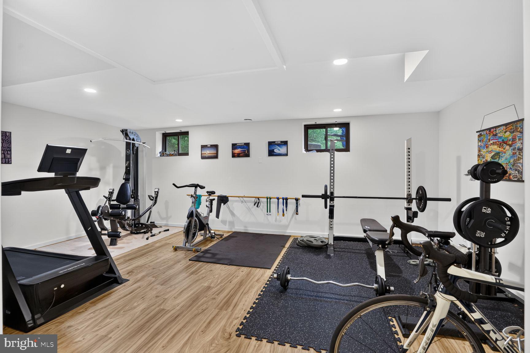2003 Upper Lake Drive Reston, VA 20191 - Photo 36 of 57 Lower level gym