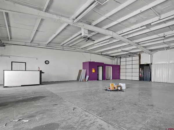 a view of garage