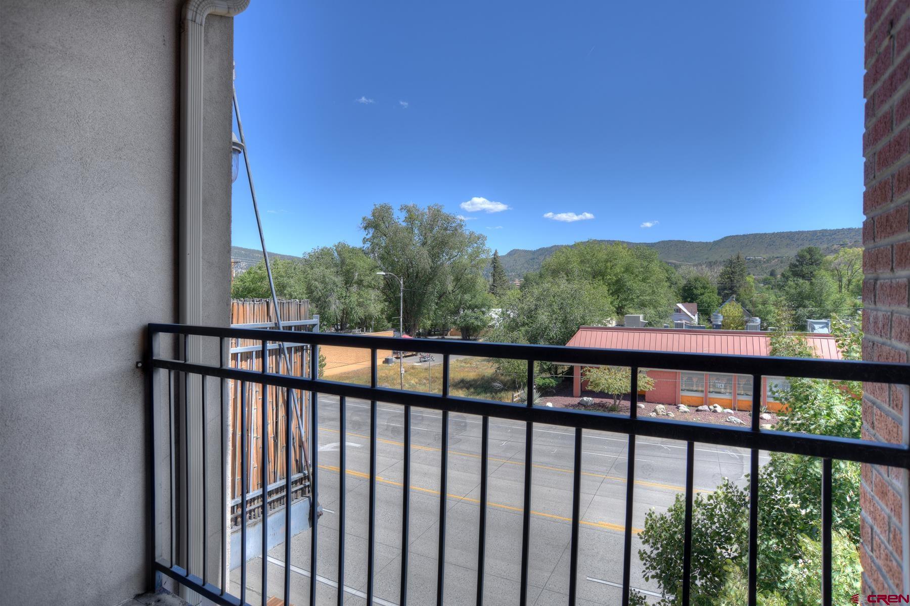 2855 Main Avenue, Unit A204 Durango, CO 81301 - Photo 22 of 45 a view of a balcony with an outdoor space