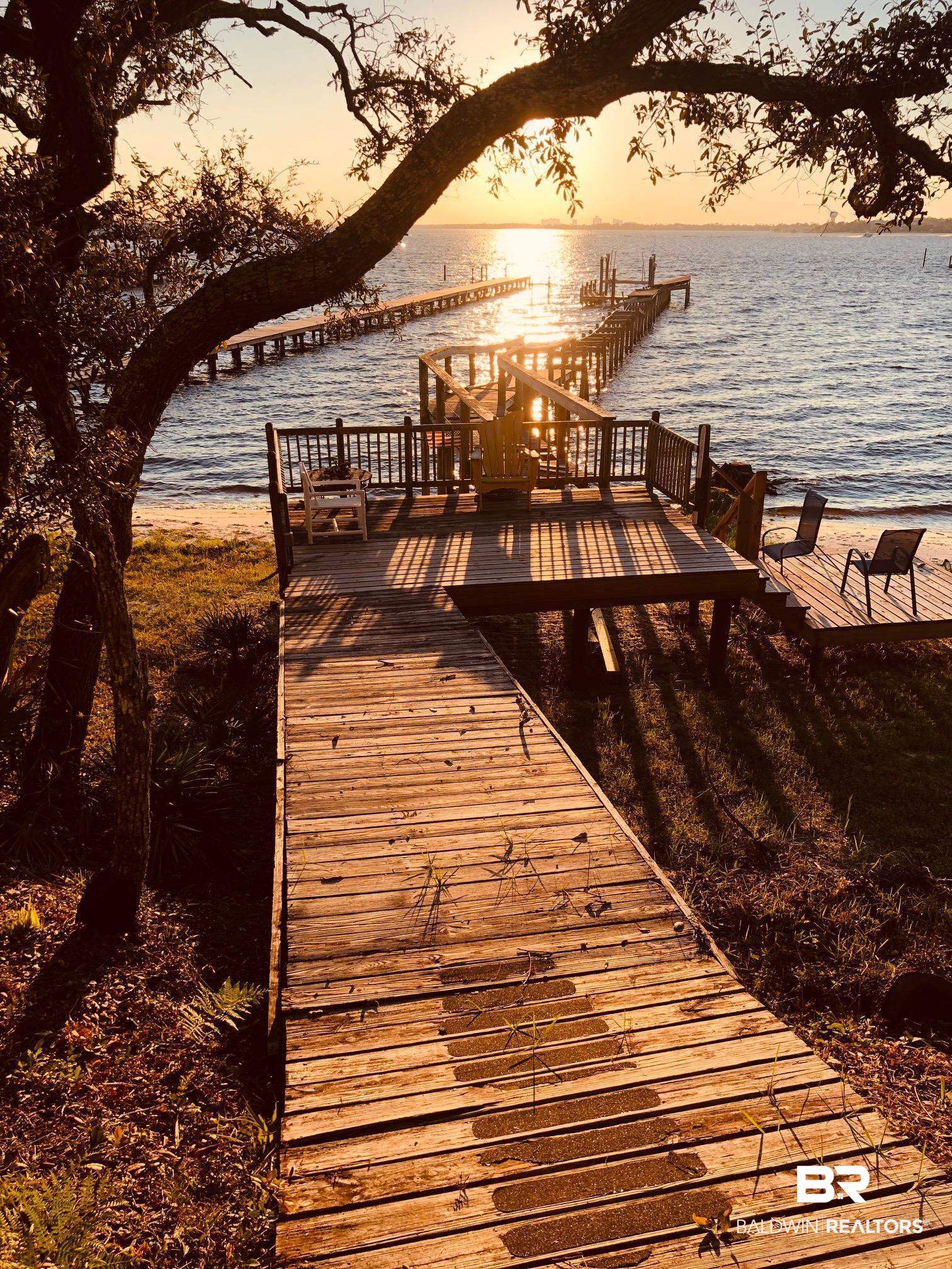 5432 Oak Ridge Drive Orange Beach, AL 36561 - Photo 22 of 49 dock at sunrise