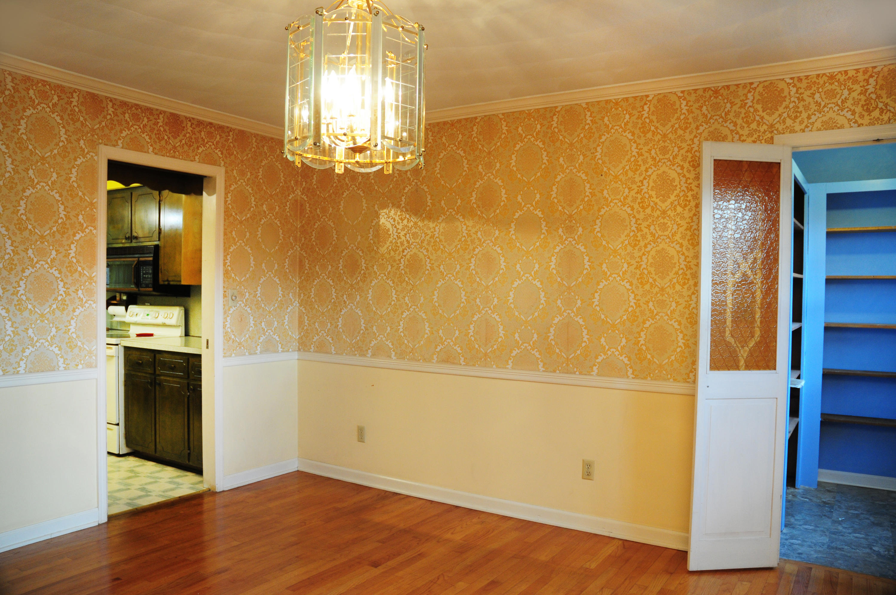 1107 Coopers Cove Road Hardy, VA 24101 - Photo 5 of 10 a view of a kitchen with wooden floor and a refrigerator