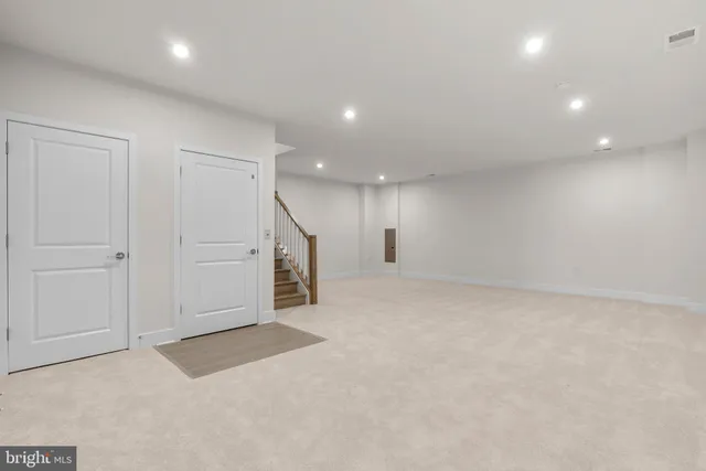 a view of empty room