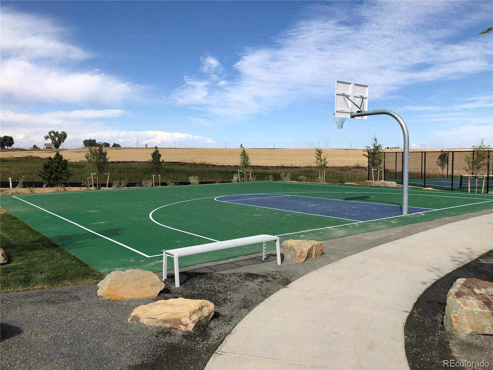 12865 Bay Street Firestone, CO 80504 - Photo 20 of 22 swimming pool view with a garden
