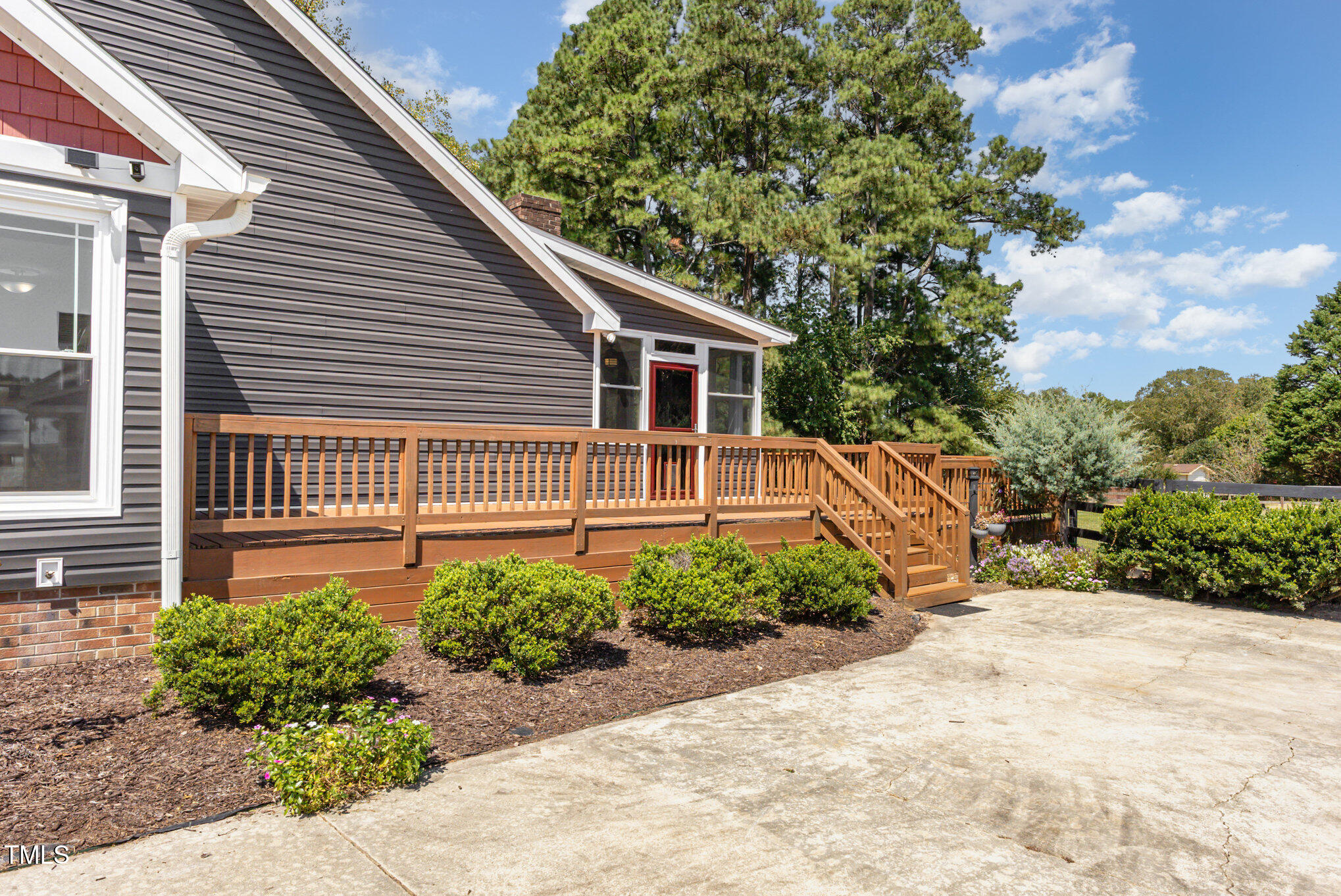 823 Shadow Lake Drive Willow Spring, NC 27592 - Photo 25 of 31 a house view with a outdoor space
