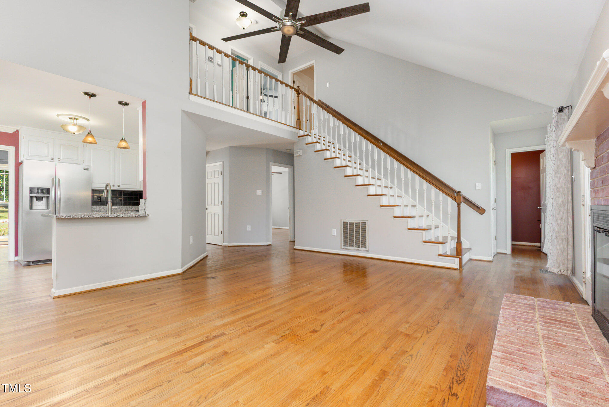823 Shadow Lake Drive Willow Spring, NC 27592 - Photo 9 of 31 a view of an entryway with wooden floor