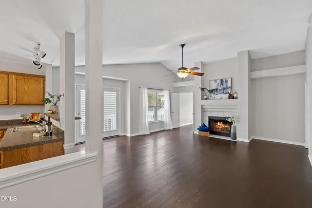 a view of empty room