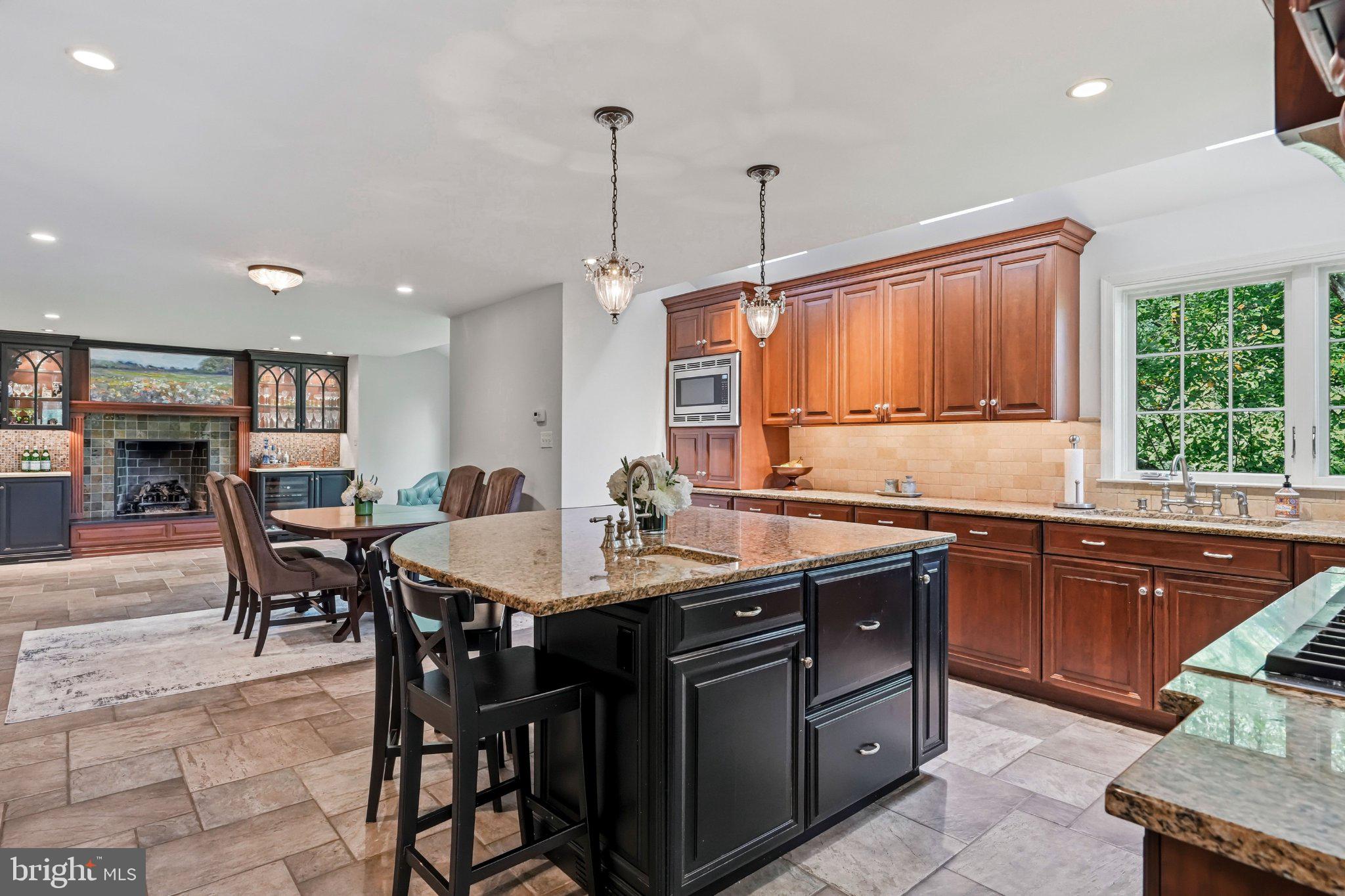 630 Leopard Road Berwyn, PA 19312 - Photo 13 of 91 Elegant kitchen with rich cabinetry.