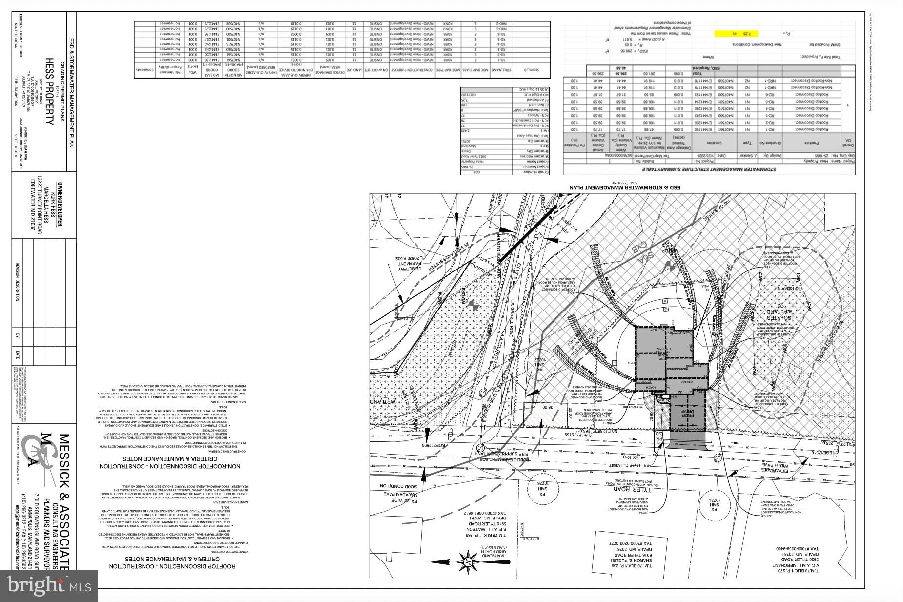 5911 Tyler Road Deale, MD 20751 - Photo 31 of 41 Site Plan