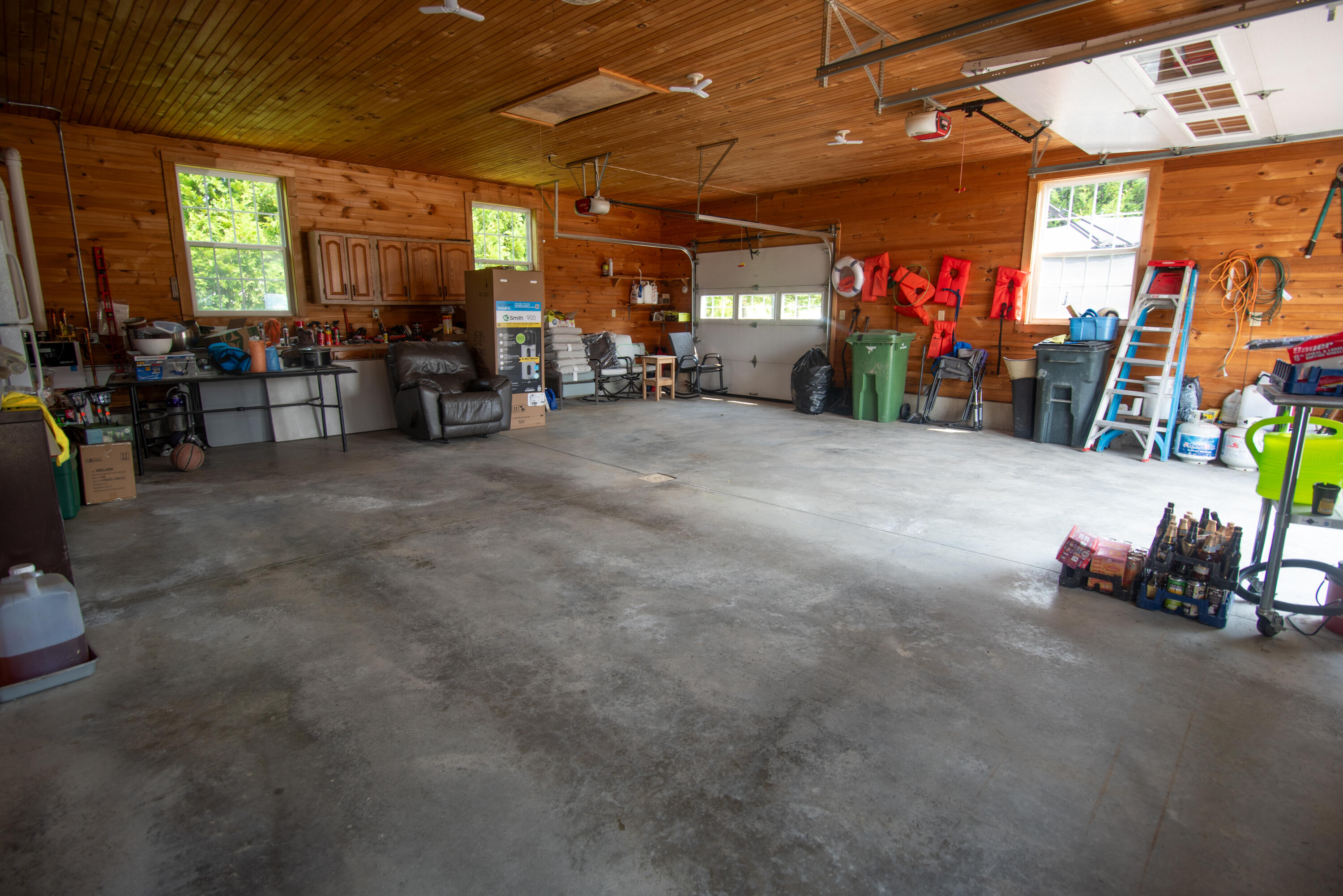 149-161 Lake Shore Road, Unit LOT 202 St. David, ME 04773 - Photo 56 of 62 Attached garage bay