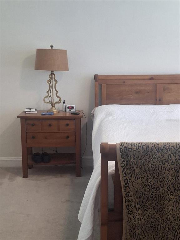 12618 Vander Way New Port Richey, FL 34654 - Photo 7 of 22 a room with a bed and a lamp on table