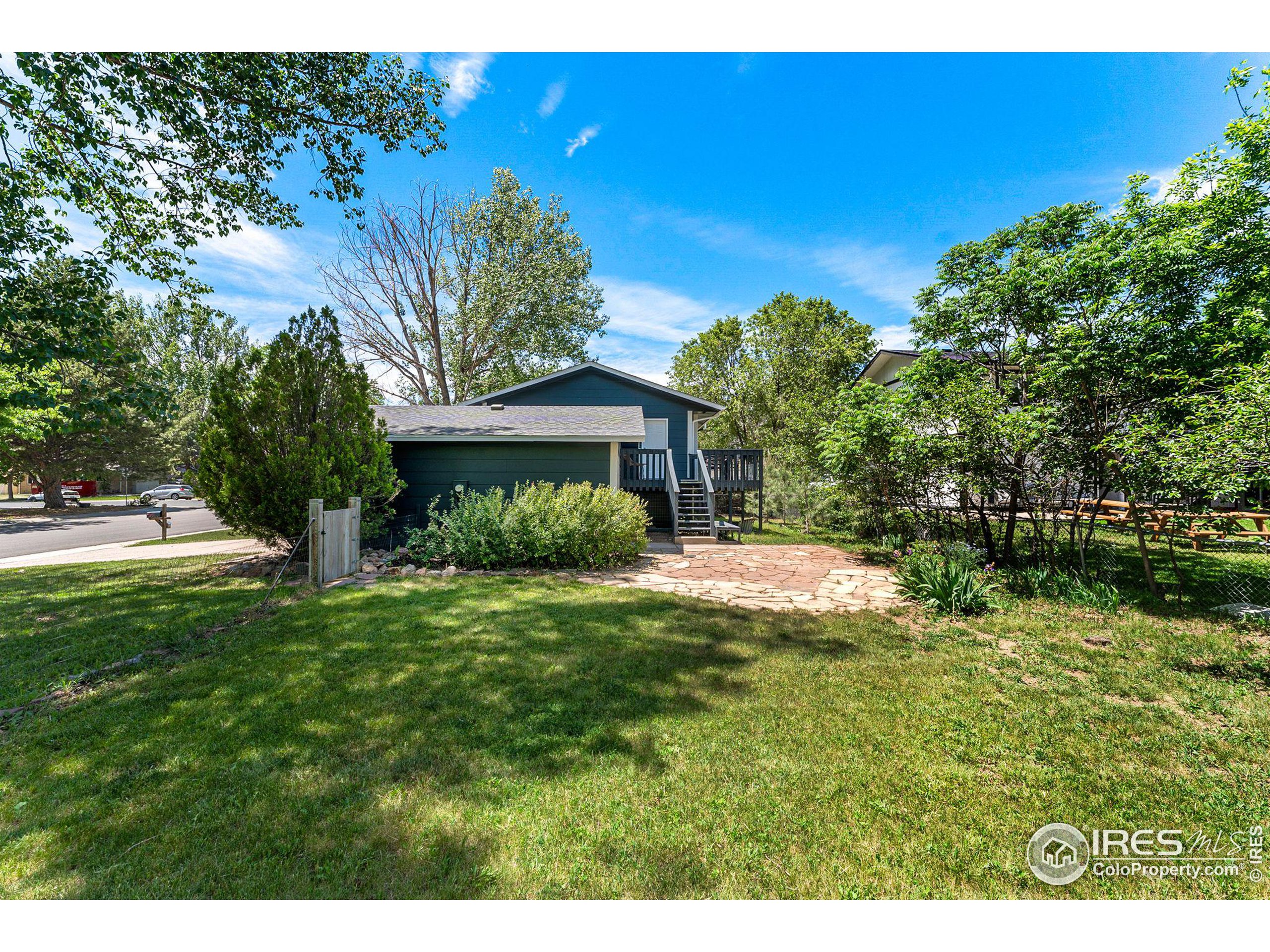 2408 Orchard Place Fort Collins, CO 80521 - Photo 35 of 36 a view of a house with a yard