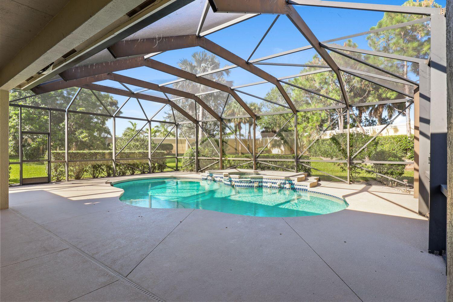 9152 Short Chip Circle Port St. Lucie, FL 34986 - Photo 33 of 72 a view of yard with swimming pool