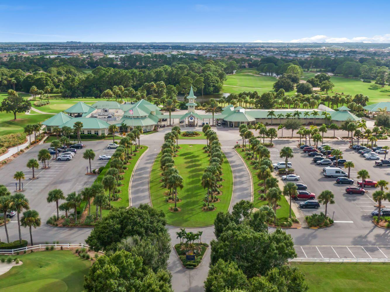 9152 Short Chip Circle Port St. Lucie, FL 34986 - Photo 60 of 72 an aerial view of residential houses with outdoor space