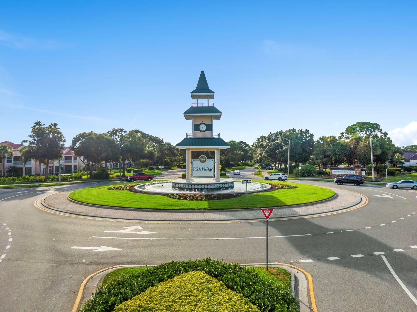 9152 Short Chip Circle Port St. Lucie, FL 34986 - Photo 72 of 72 a view of a fountain in front of the house