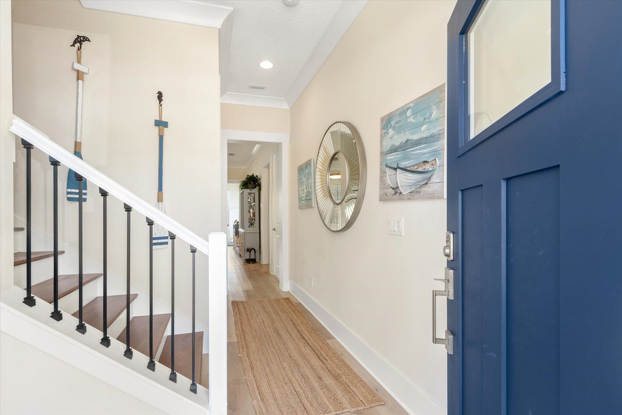 125 5th Street St. Augustine, FL 32080 - Photo 5 of 51 a view of a hallway with wooden floor