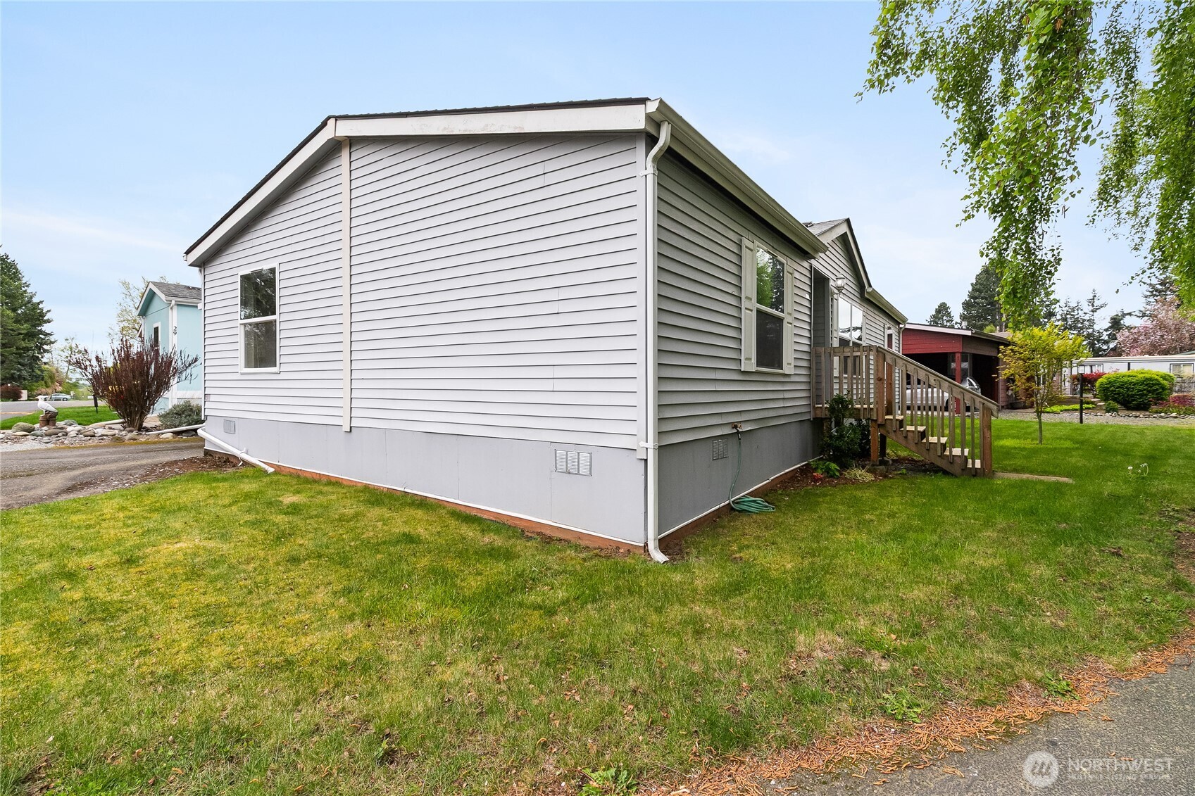 2350 Douglas Road, Unit 30B Ferndale, WA 98248 - Photo 31 of 36 a view of backyard with sitting area