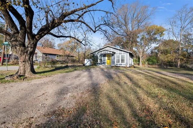 a view of outdoor space and yard