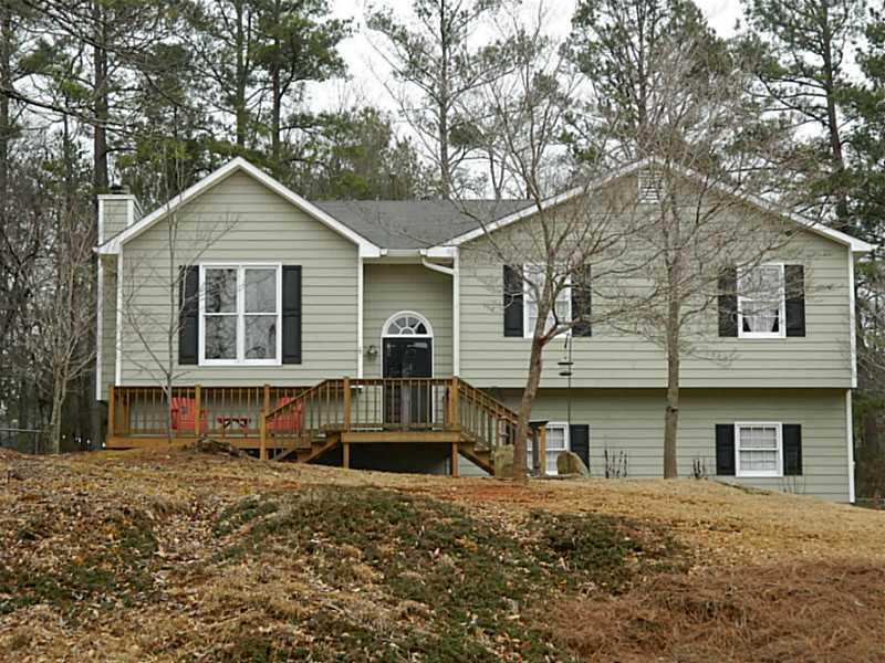 238 Cove Road Hiram, GA 30141 - Photo 1 of 1 Exterior Front. Duel step front deck to home