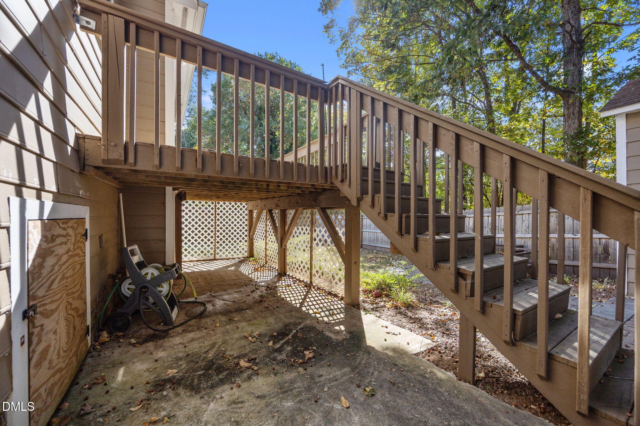 102 Korbel Place Cary, NC 27513 - Photo 38 of 43 a view of a pathway with a small yard
