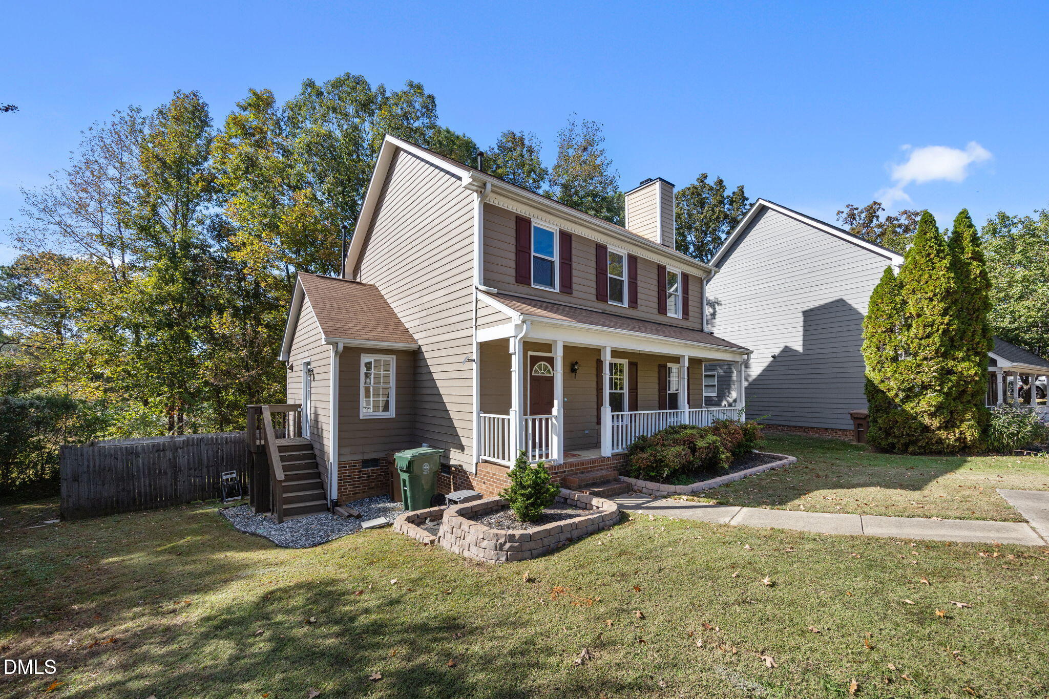 102 Korbel Place Cary, NC 27513 - Photo 41 of 43 a view of a house with backyard and sitting area