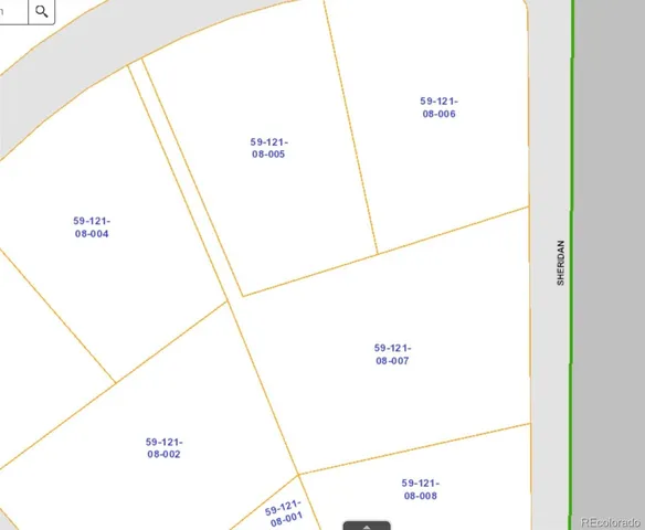 a view of a lake from a yard