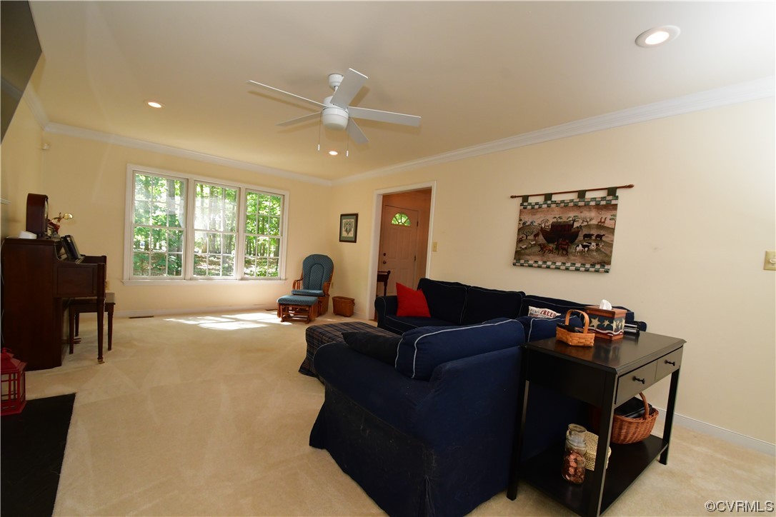1438 Palmore Road Powhatan, VA 23139 - Photo 7 of 41 Looking back into great room and foyer.