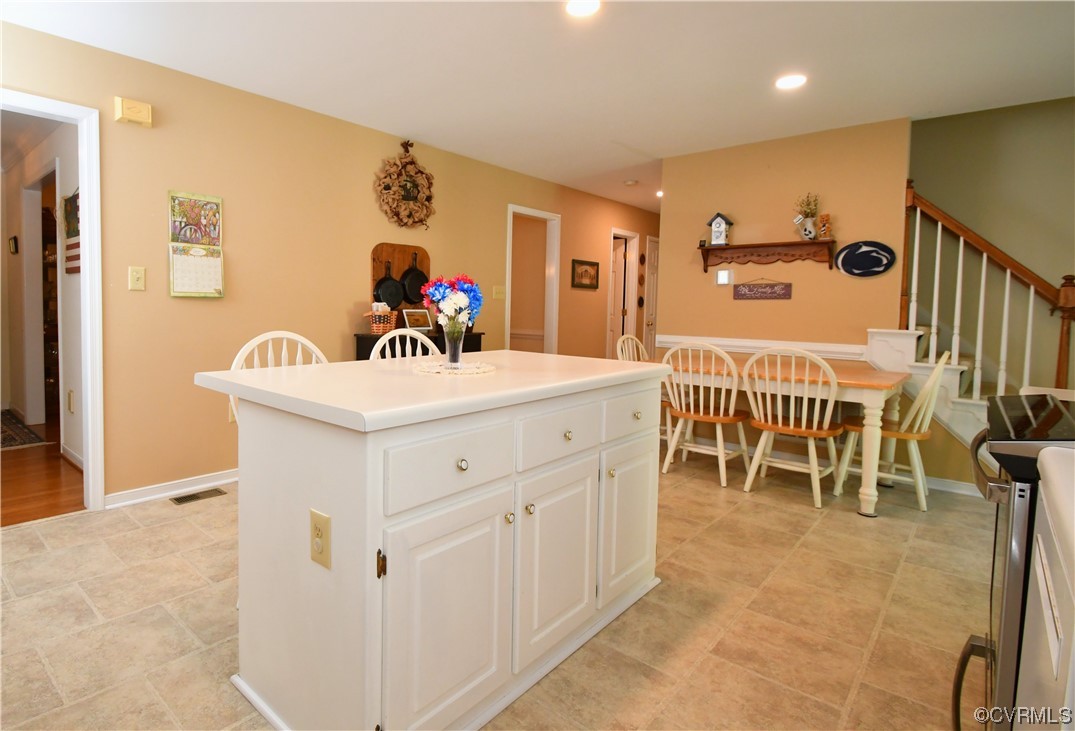 1438 Palmore Road Powhatan, VA 23139 - Photo 10 of 41 Rear staircase is in kitchen.