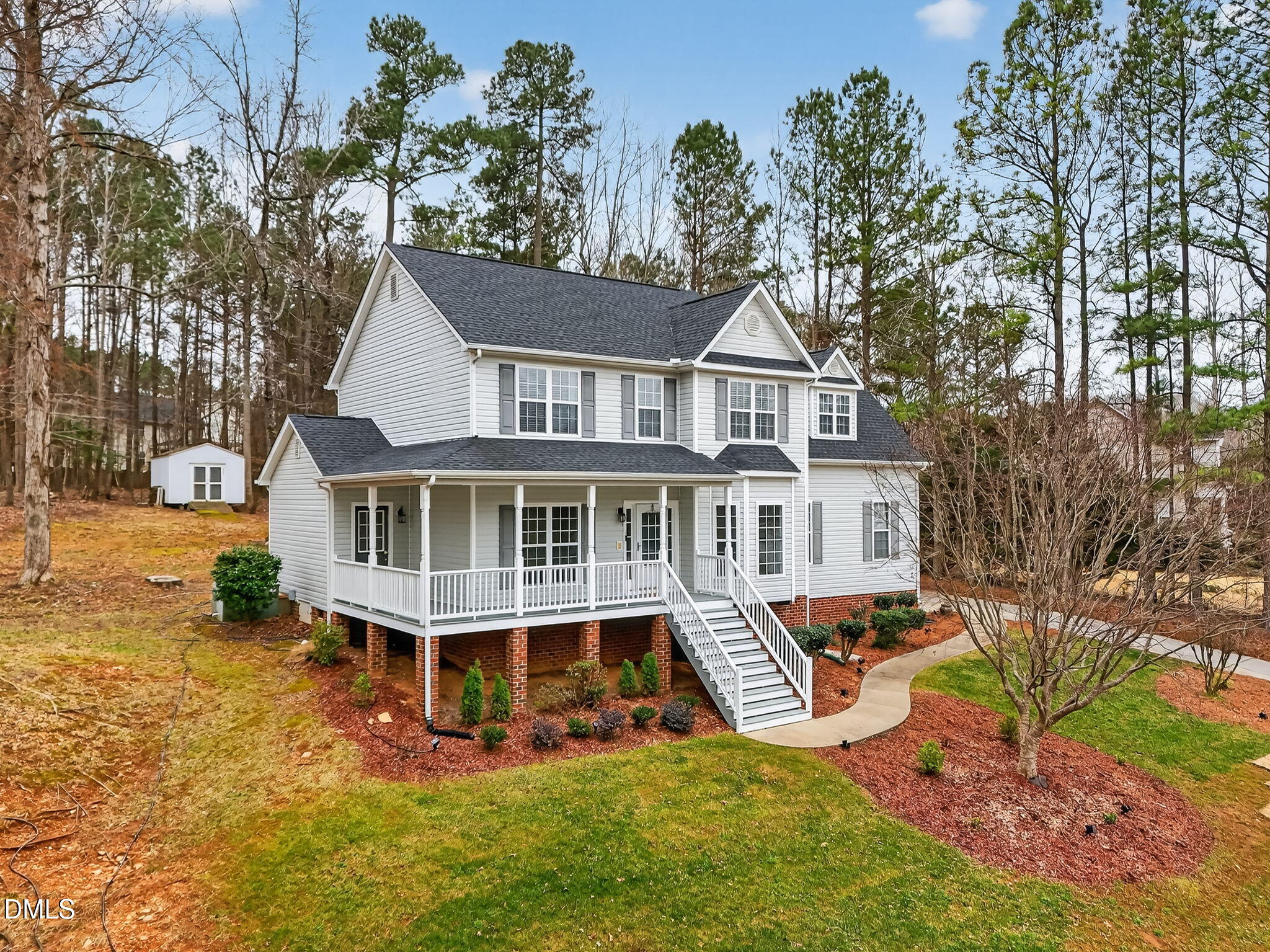 1328 Red Brick Road Garner, NC 27529 - Photo 1 of 64 2-web-or-mls-DJI_20260302141709_0059_D