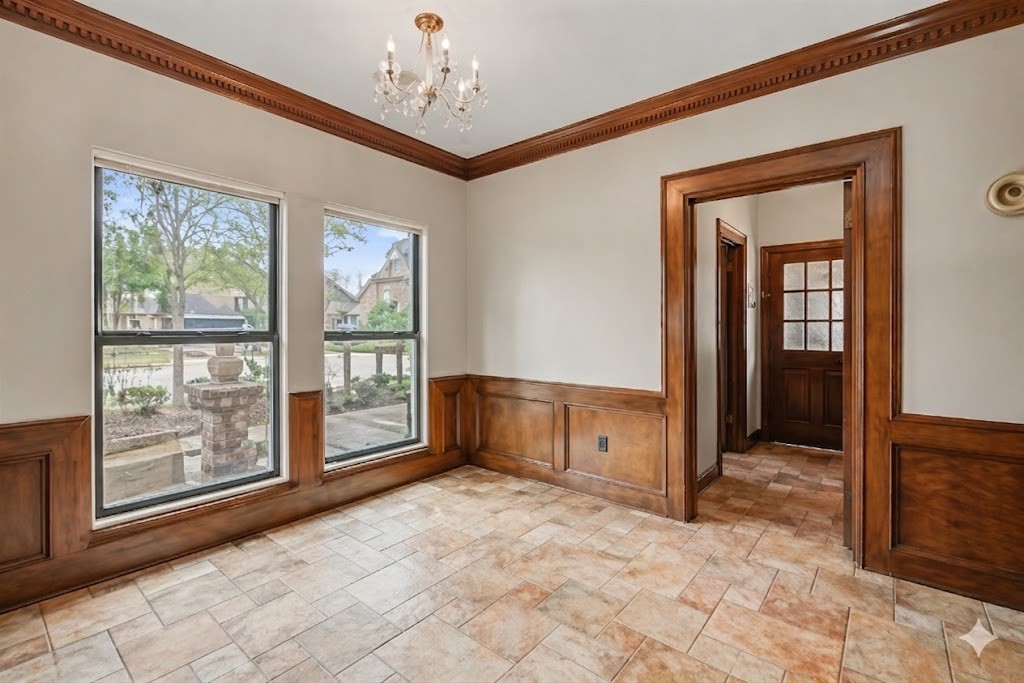 8412 Hidden Trail Lane Spring, TX 77379 - Photo 13 of 43 The bright breakfast area features large windows and French doors that bring in natural light while offering views of the patio and outdoor spaces.