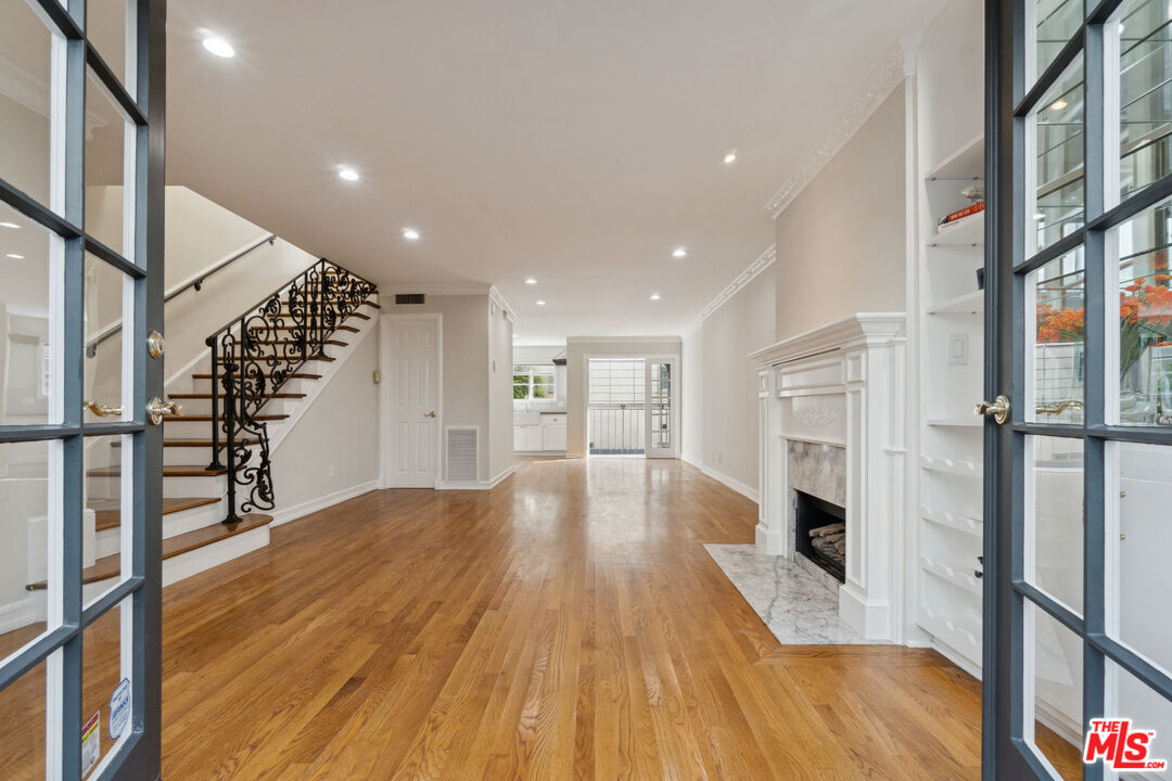 880 Hilldale Avenue, Unit 3 West Hollywood, CA 90069 - Photo 9 of 43 a view of entryway with wooden floor