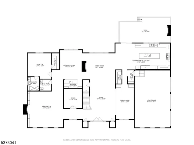a picture of a floor plan
