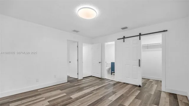 a view of walk in closet