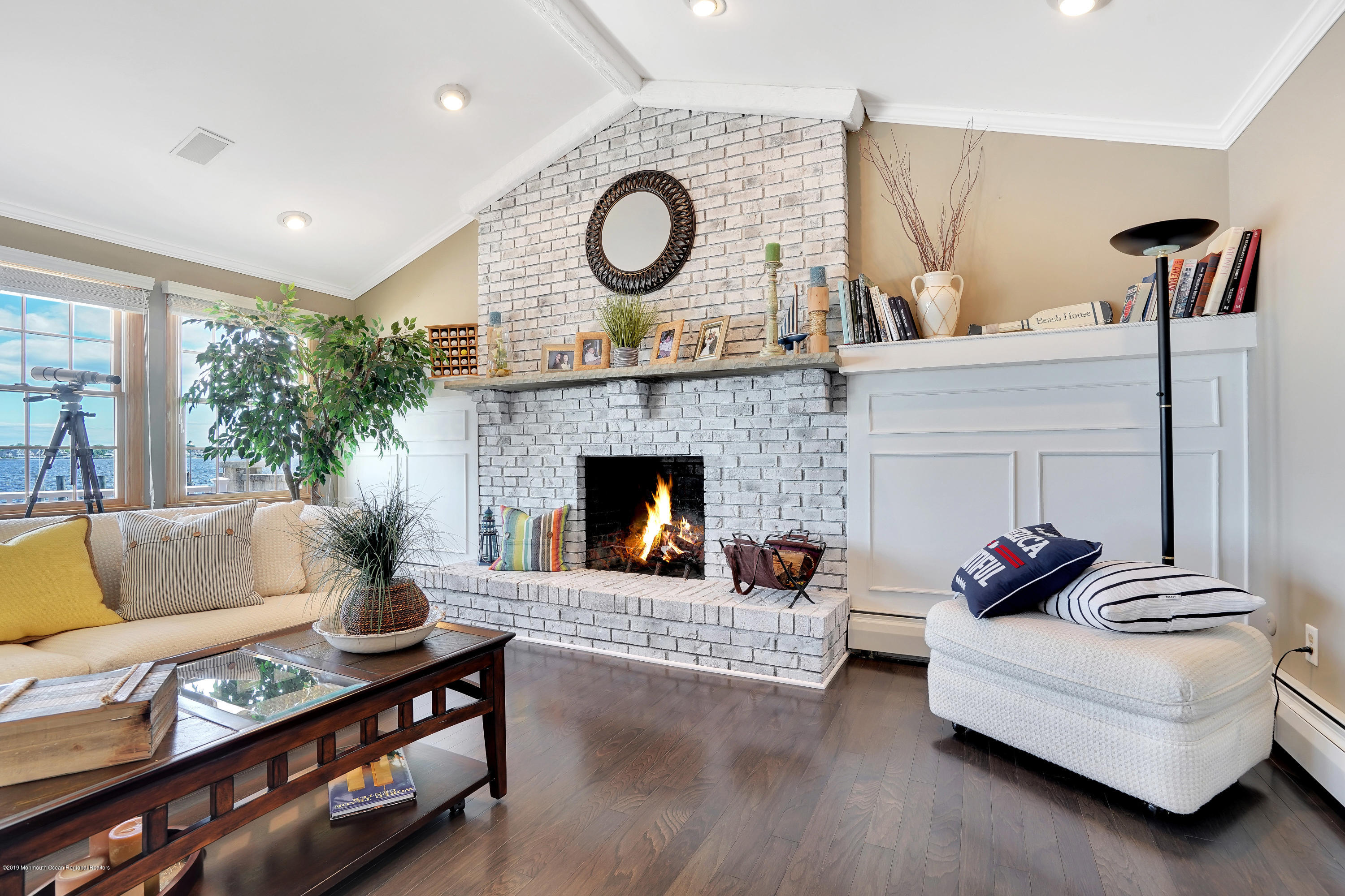 33 Hulse Landing Road Brick, NJ 08723 - Photo 4 of 42 a living room with furniture and a fireplace