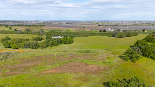 a view of an ocean and mountain view