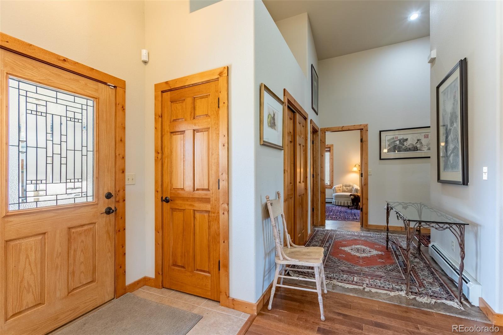 137 Starbuck Circle Salida, CO 81201 - Photo 15 of 50 a view of a hallway with furniture and a window