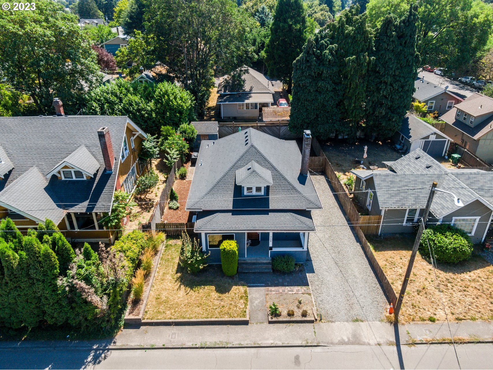 709 West Fourth Plain Boulevard Vancouver, WA 98660 - Photo 29 of 29 an aerial view of multiple houses with yard
