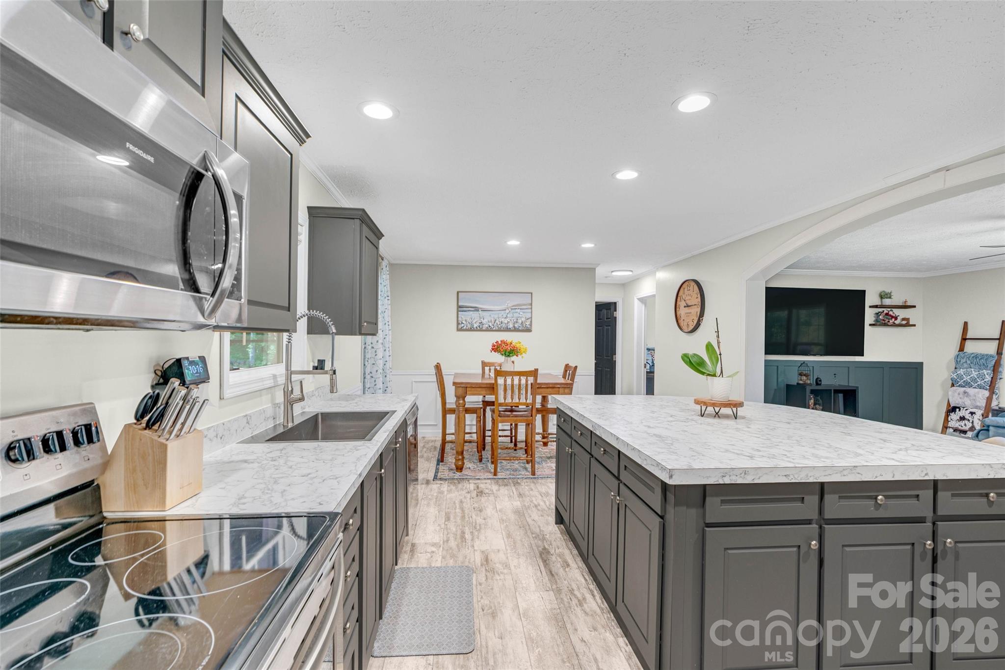 5007 Carlos Road Catawba, NC 28609 - Photo 10 of 29 a large kitchen with a table and chairs