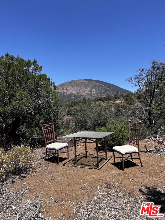 25501 Stable Street Tehachapi, CA 93561 - Photo 1 of 2 a view of a back yard with a bench