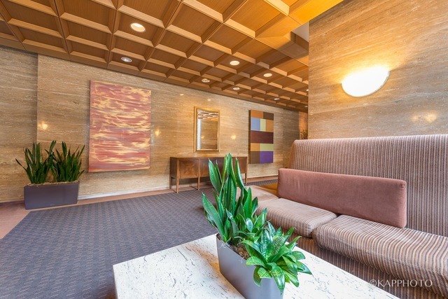 1030 North State Street, Unit 40G Chicago, IL 60610 - Photo 11 of 20 a lobby with furniture and potted plants
