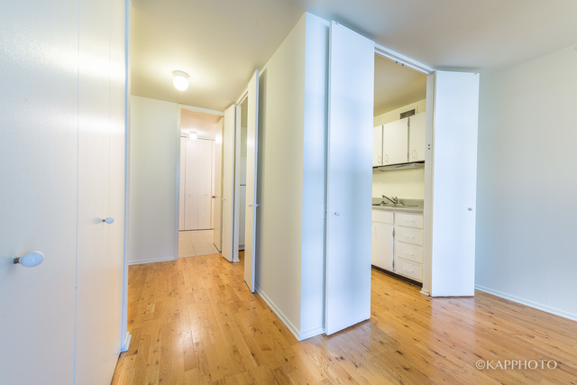 1030 North State Street, Unit 40G Chicago, IL 60610 - Photo 6 of 20 a view of a hallway with wooden floor