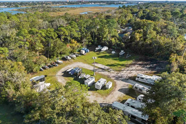 a view of a city with an ocean