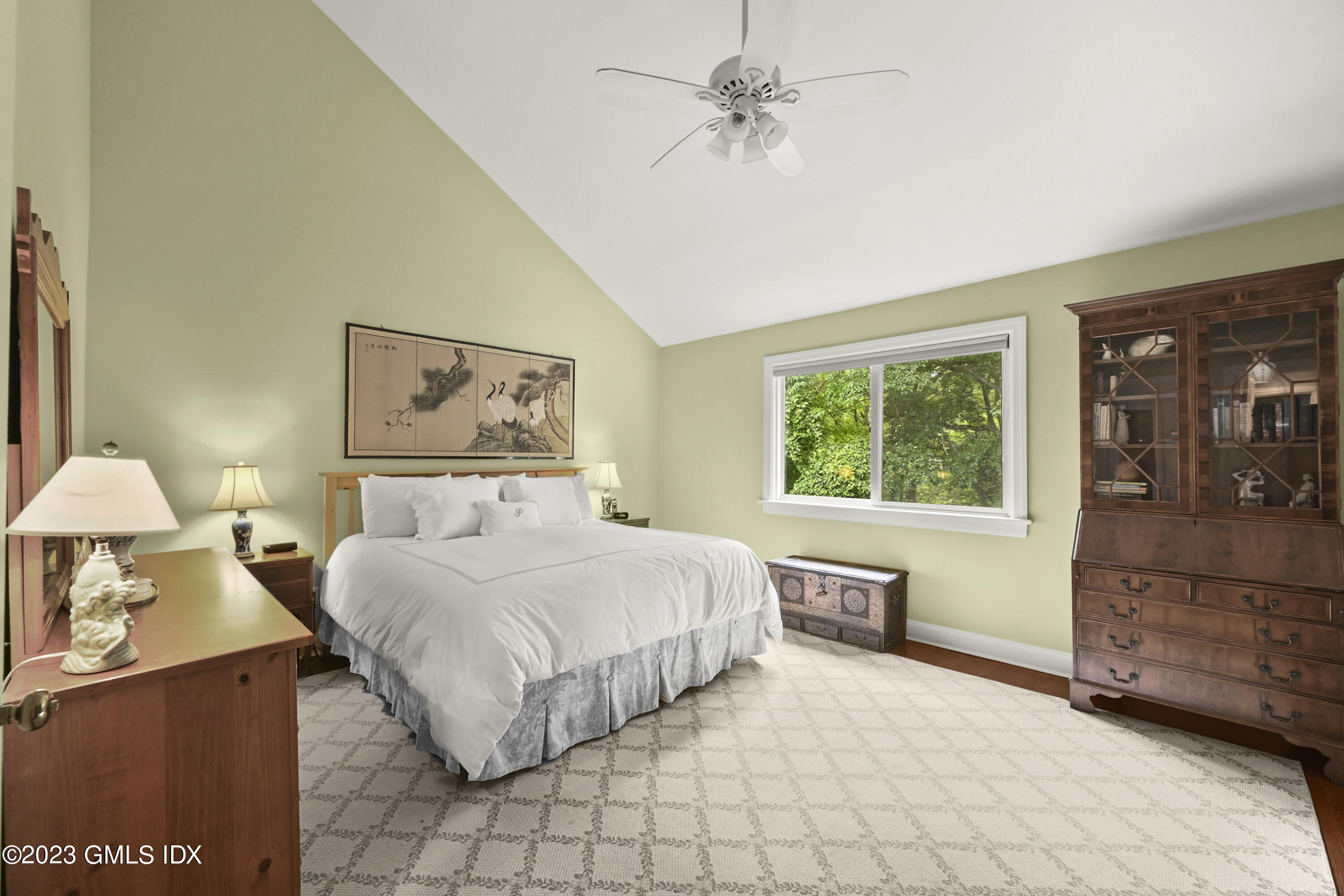 333 Palmer Hill Road, Unit 3B Riverside, CT 06878 - Photo 18 of 31 a bedroom with a large bed and a window