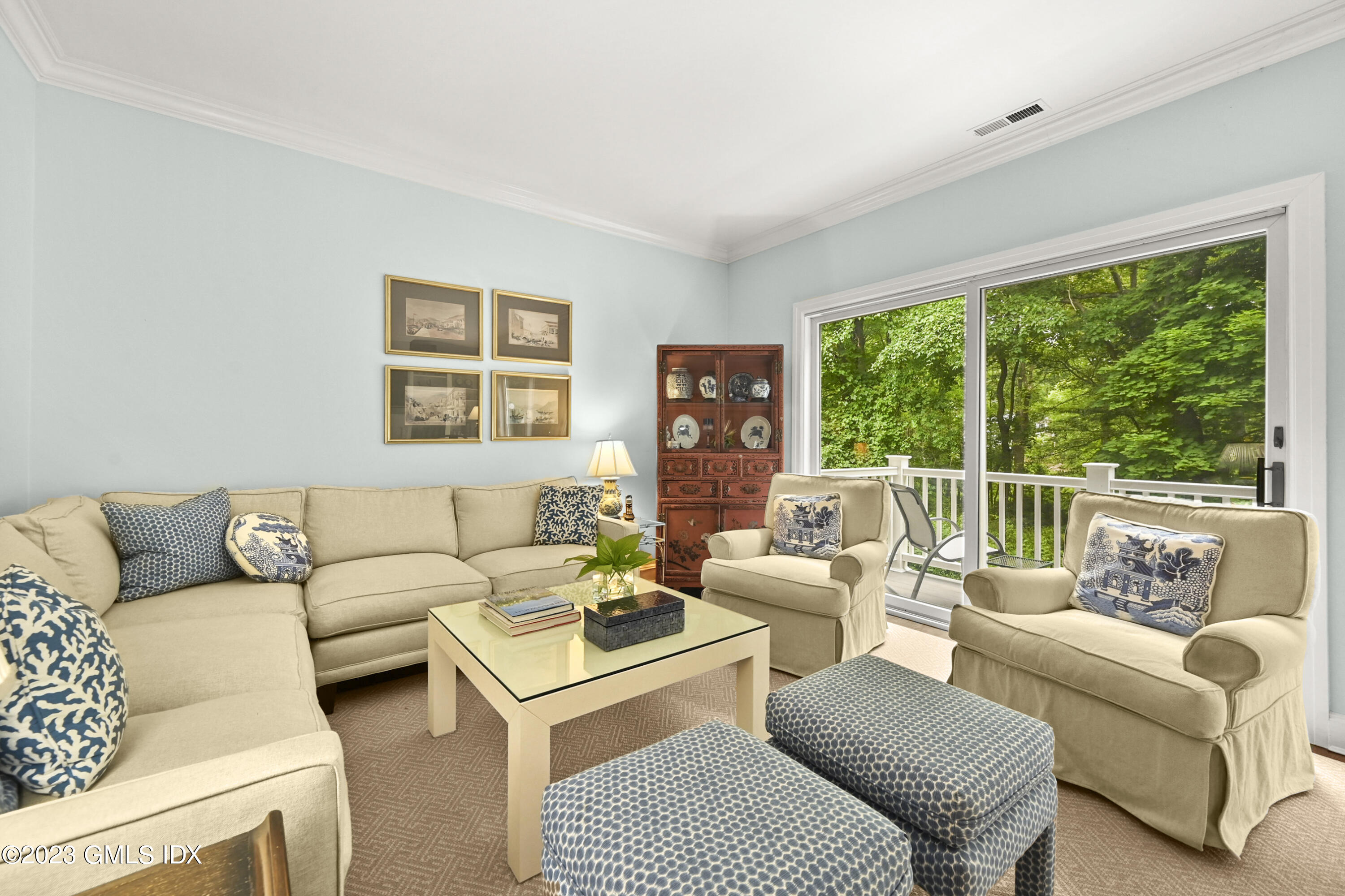 333 Palmer Hill Road, Unit 3B Riverside, CT 06878 - Photo 5 of 31 a living room with furniture and a large window