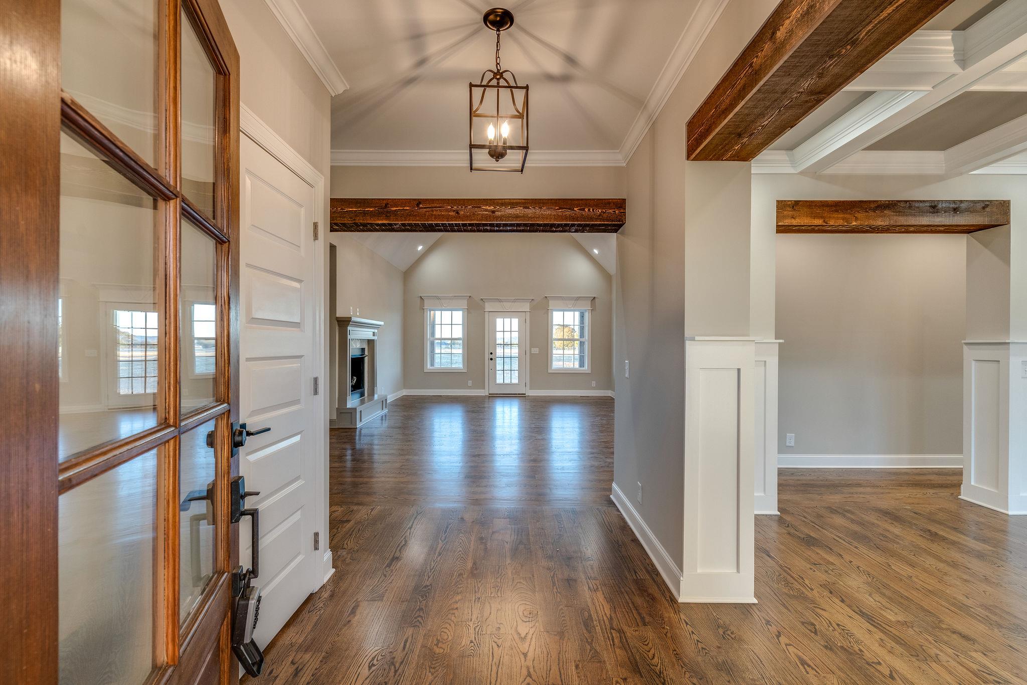 1607 Kingdom Road Bell Buckle, TN 37020 - Photo 4 of 28 Absolutely stunning home entering here is the foyer looking to the living, formal dining.