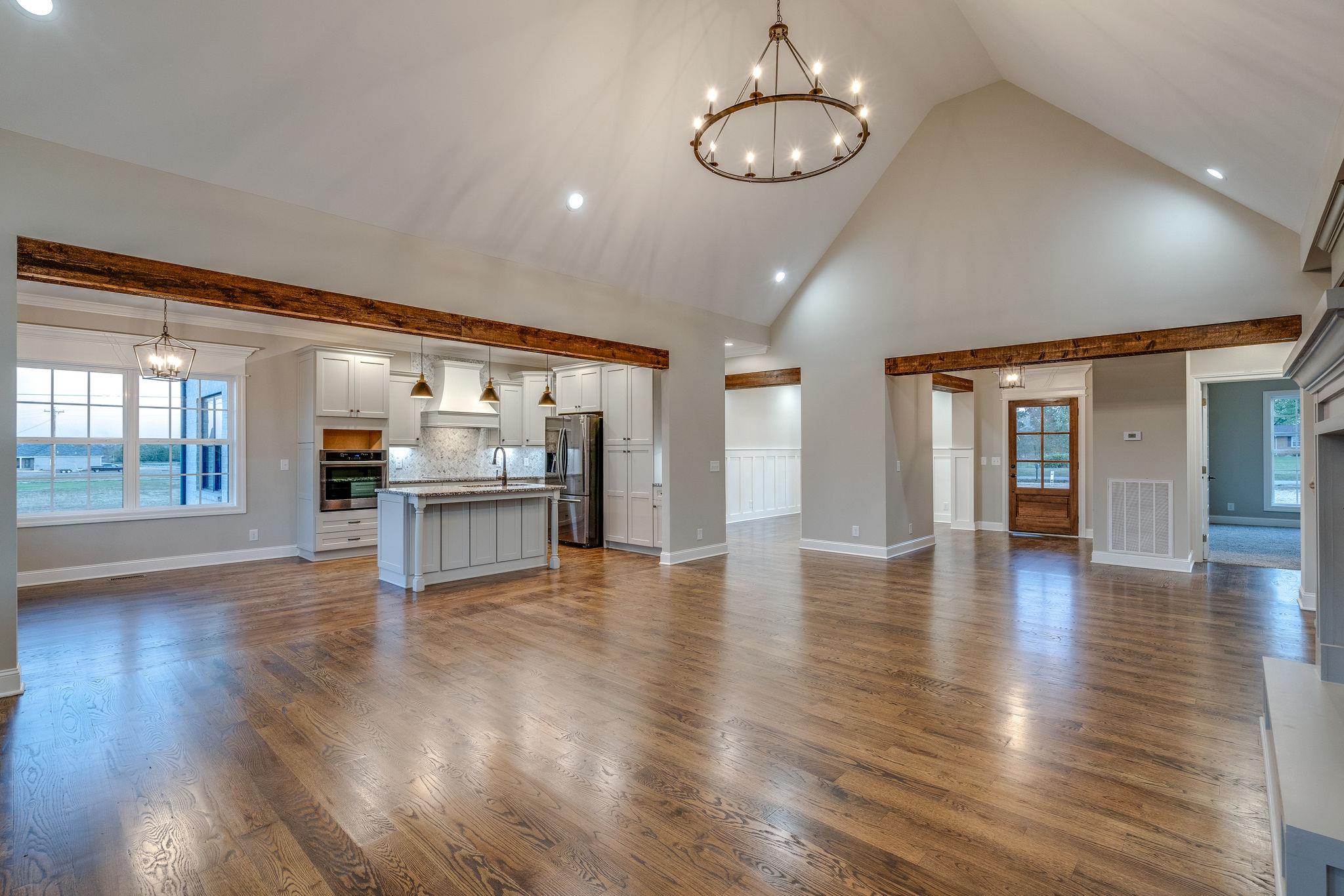 1607 Kingdom Road Bell Buckle, TN 37020 - Photo 8 of 28 View of the spacious open plan perfect for entertaining.