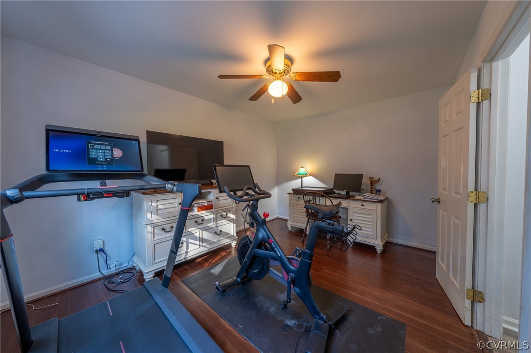 6720 Greenyard Road Chester, VA 23831 - Photo 44 of 46 a view of a workspace with furniture and a window