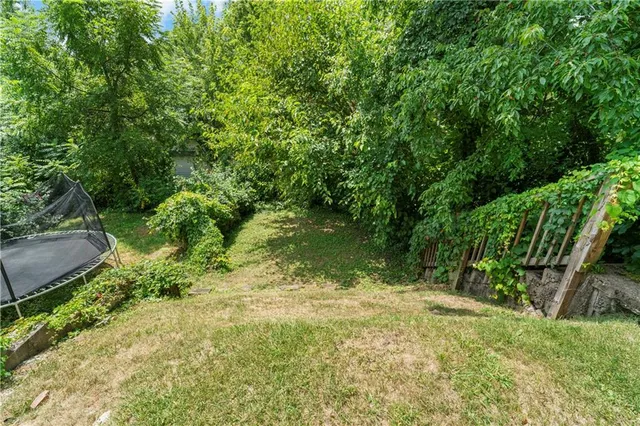 a view of outdoor space and deck