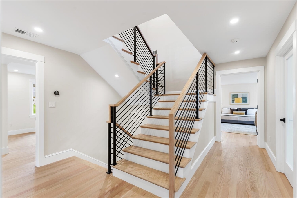 19 Town Way Winchester, MA 01890 - Photo 23 of 42 a view of entryway and hall with wooden floor